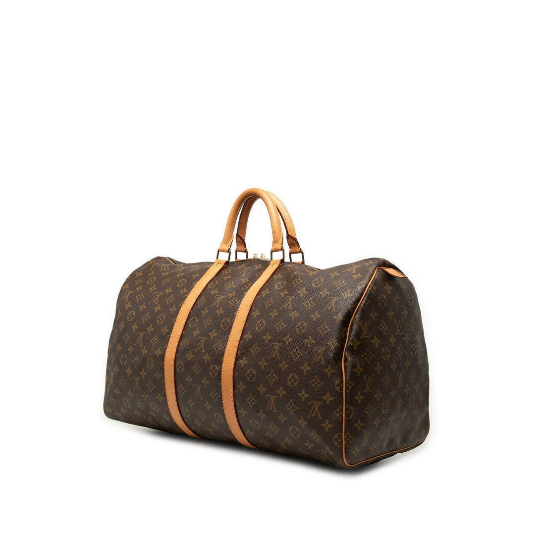 Keepall 55 Monogram Marron