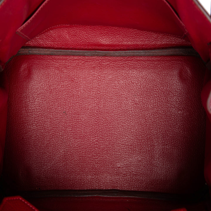 Birkin Retourne 30 Clémence Rouge