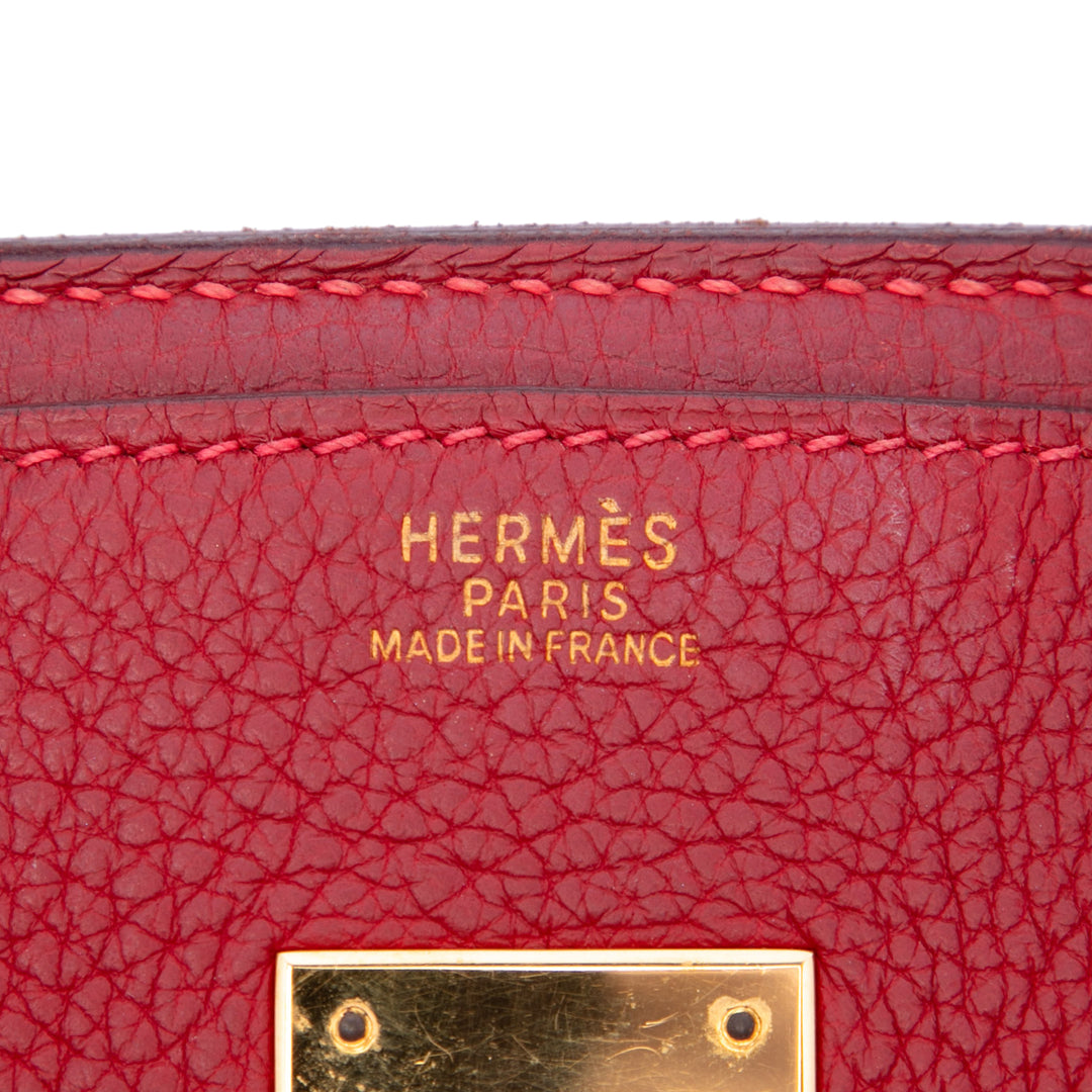 Birkin Retourne 30 Clémence Rouge