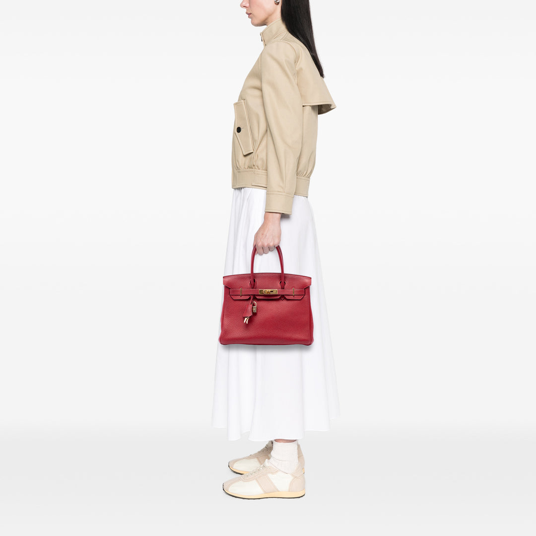 Birkin Retourne 30 Clémence Rouge