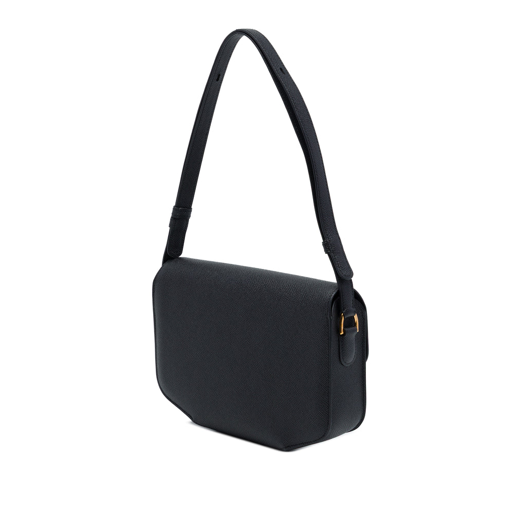 Hermès Cherche Midi 25 Epsom Noir – vue 2 – GABY PARIS
