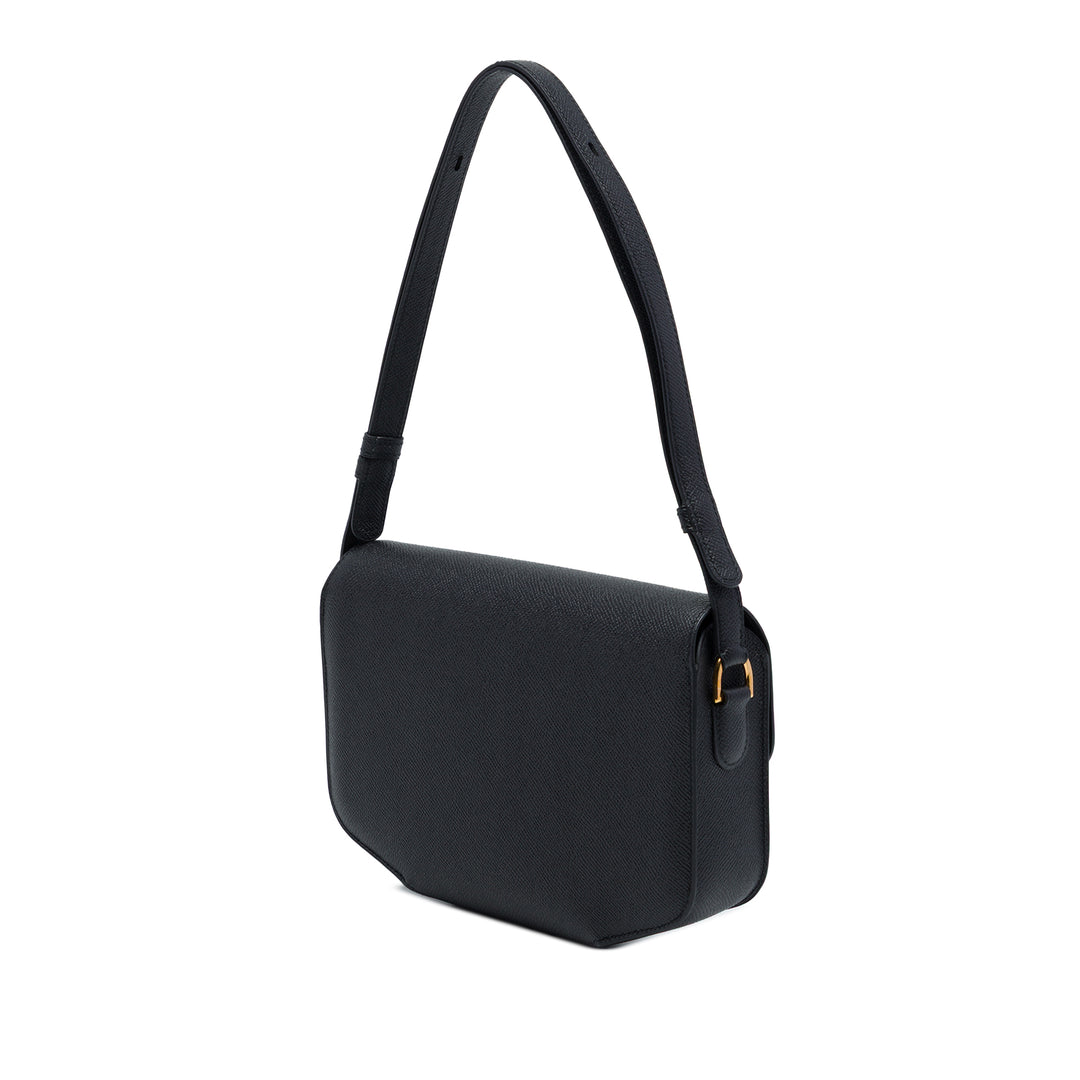 Hermès Cherche Midi 25 Epsom Noir – vue 2 – GABY PARIS
