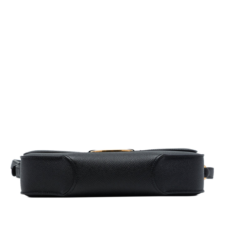 Hermès Cherche Midi 25 Epsom Noir – vue 3 – GABY PARIS