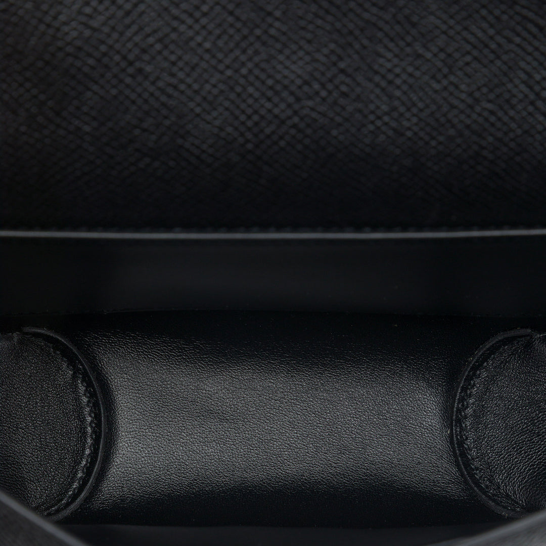 Hermès Cherche Midi 25 Epsom Noir – vue 4 – GABY PARIS