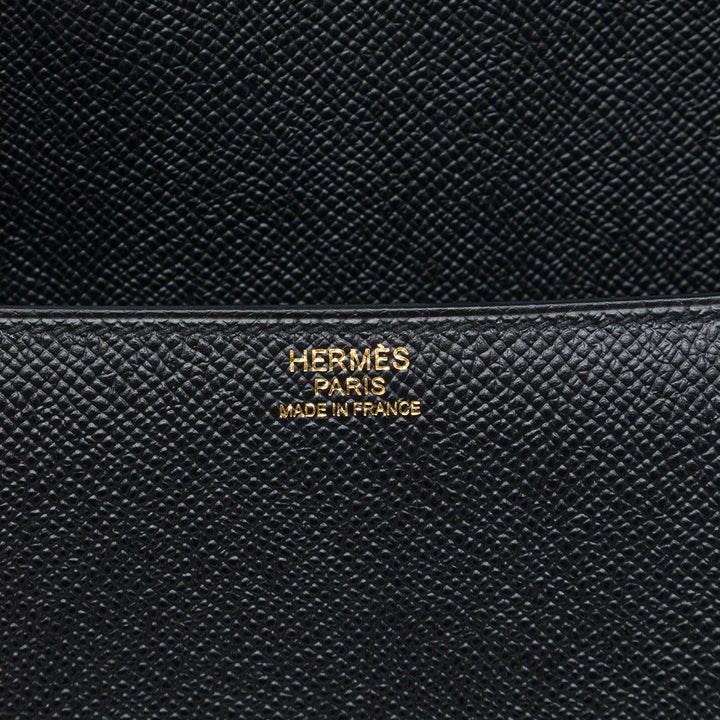 Hermès Cherche Midi 25 Epsom Noir – vue 5 – GABY PARIS
