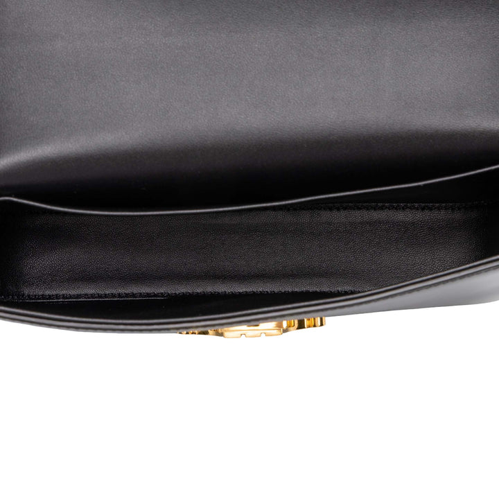 Celine Sac porté épaule brillant Triomphe Claude Cuir de veau Noir – vue 4 – GABY PARIS