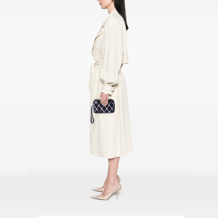 Chanel Trousse CC Imprimé Airline de maquillage Noir – vue 6 – GABY PARIS
