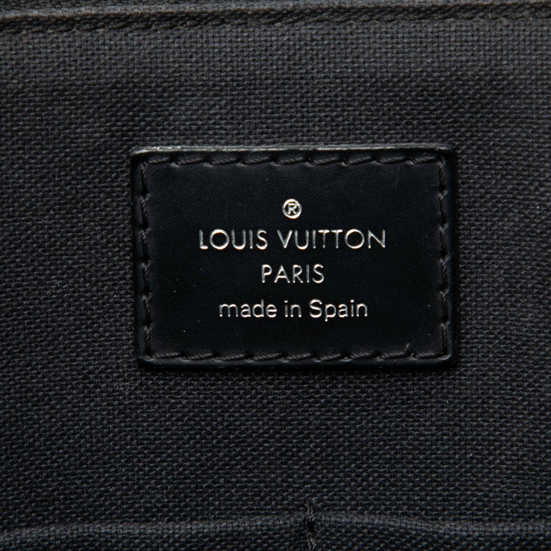 Louis Vuitton Porte Documents Jour Damier Graphite Noir – vue 5 – GABY PARIS