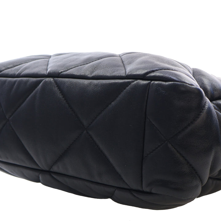 Chanel Cuir d’agneau Vertical 19 Shopping Cabas