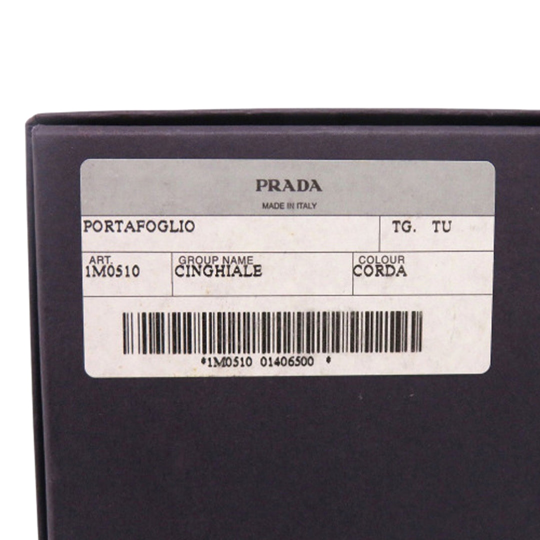 Prada Cinghiale Trifold Small Portefeuille