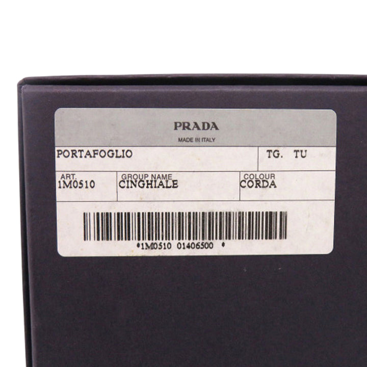 Prada Cinghiale Trifold Small Portefeuille