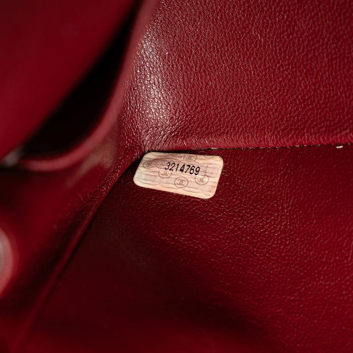 Small Classic Lambskin Double Flap Black - Gaby Paris