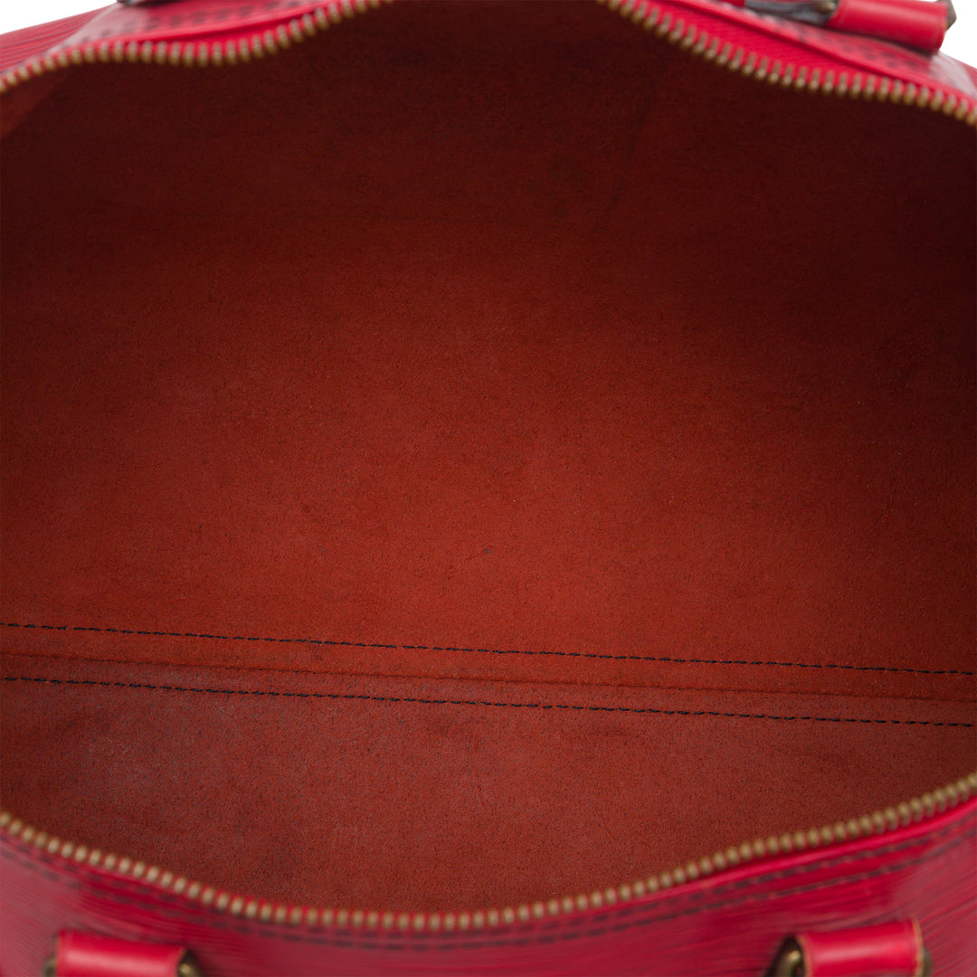 Louis Vuitton Speedy 35 Épi Rouge – vue 4 – GABY PARIS