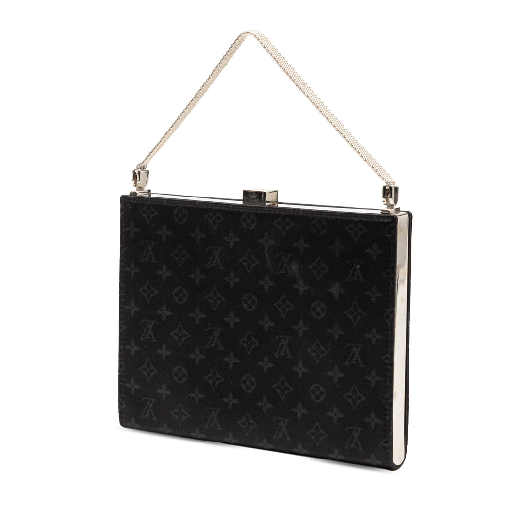 Louis Vuitton Monogram Satin Ange PM Noir