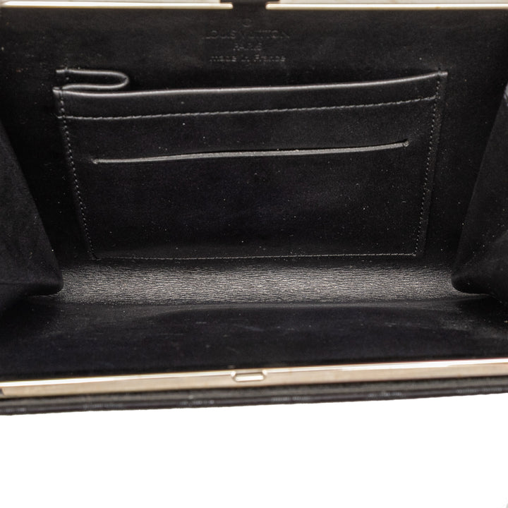 Louis Vuitton Monogram Satin Ange PM Noir