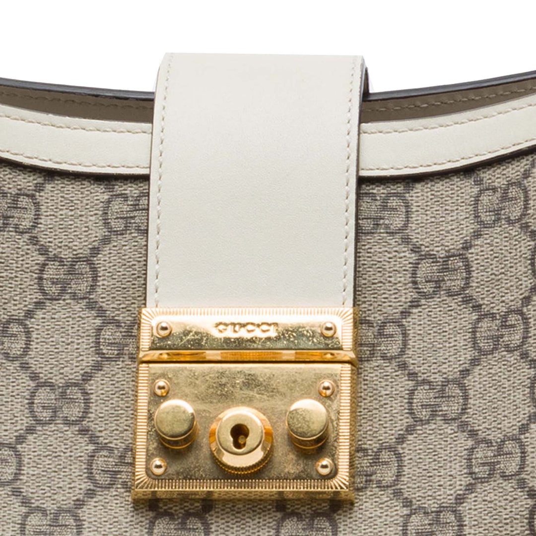 Padlock Cabas Moyen GG Supreme Blanc