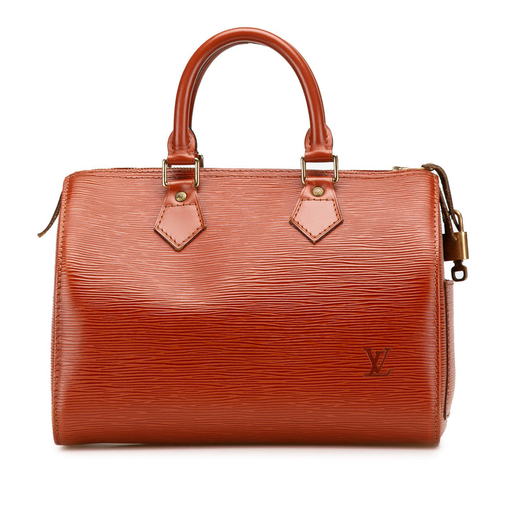 Louis Vuitton Epi Speedy 25 Marron
