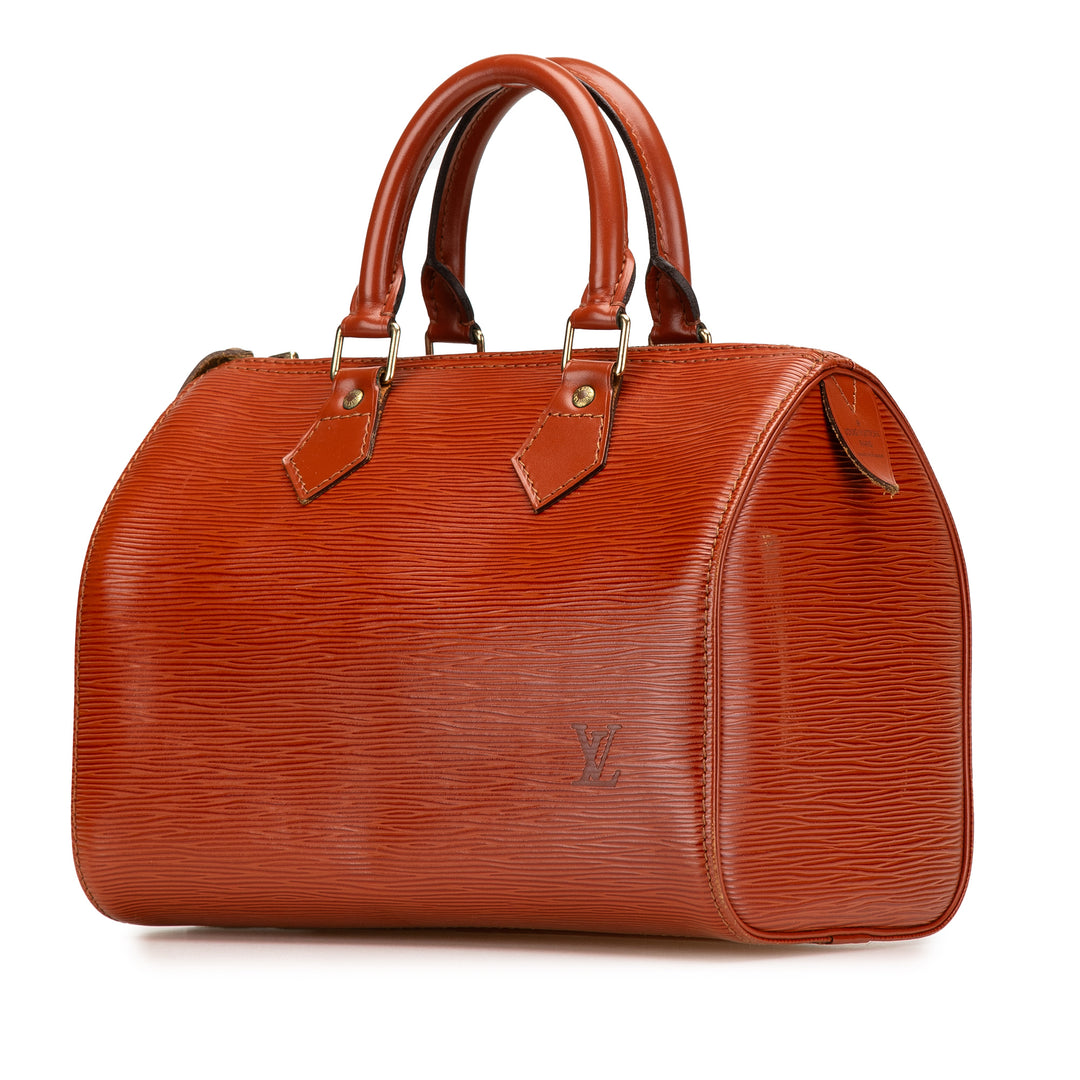 Louis Vuitton Epi Speedy 25 Marron