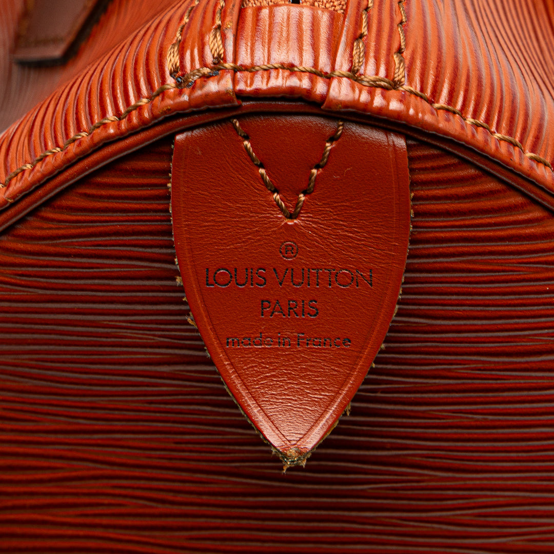 Louis Vuitton Epi Speedy 25 Marron