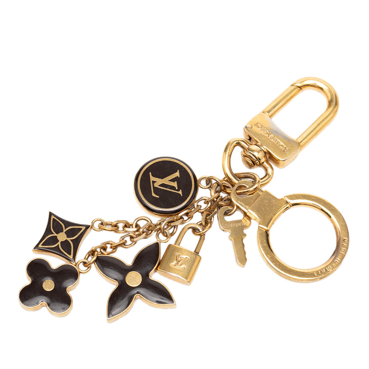 Louis Vuitton plaqué et Émail Pampille Bijou de sac et Key Holder