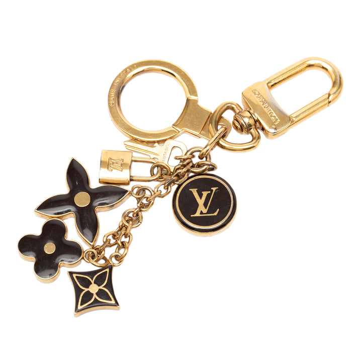 Louis Vuitton plaqué et Émail Pampille Bijou de sac et Key Holder