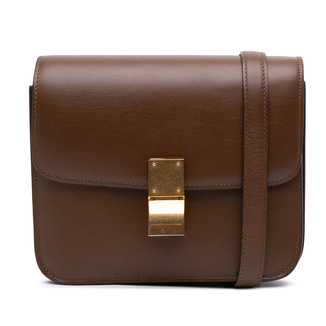 Teen Calfskin Classic Box Brown - Gaby Paris