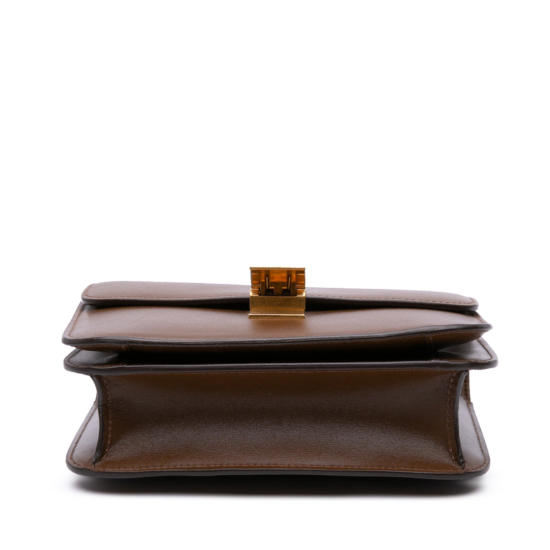 Teen Calfskin Classic Box Brown - Gaby Paris