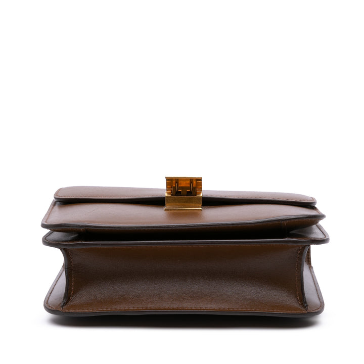Teen Calfskin Classic Box Brown - Gaby Paris