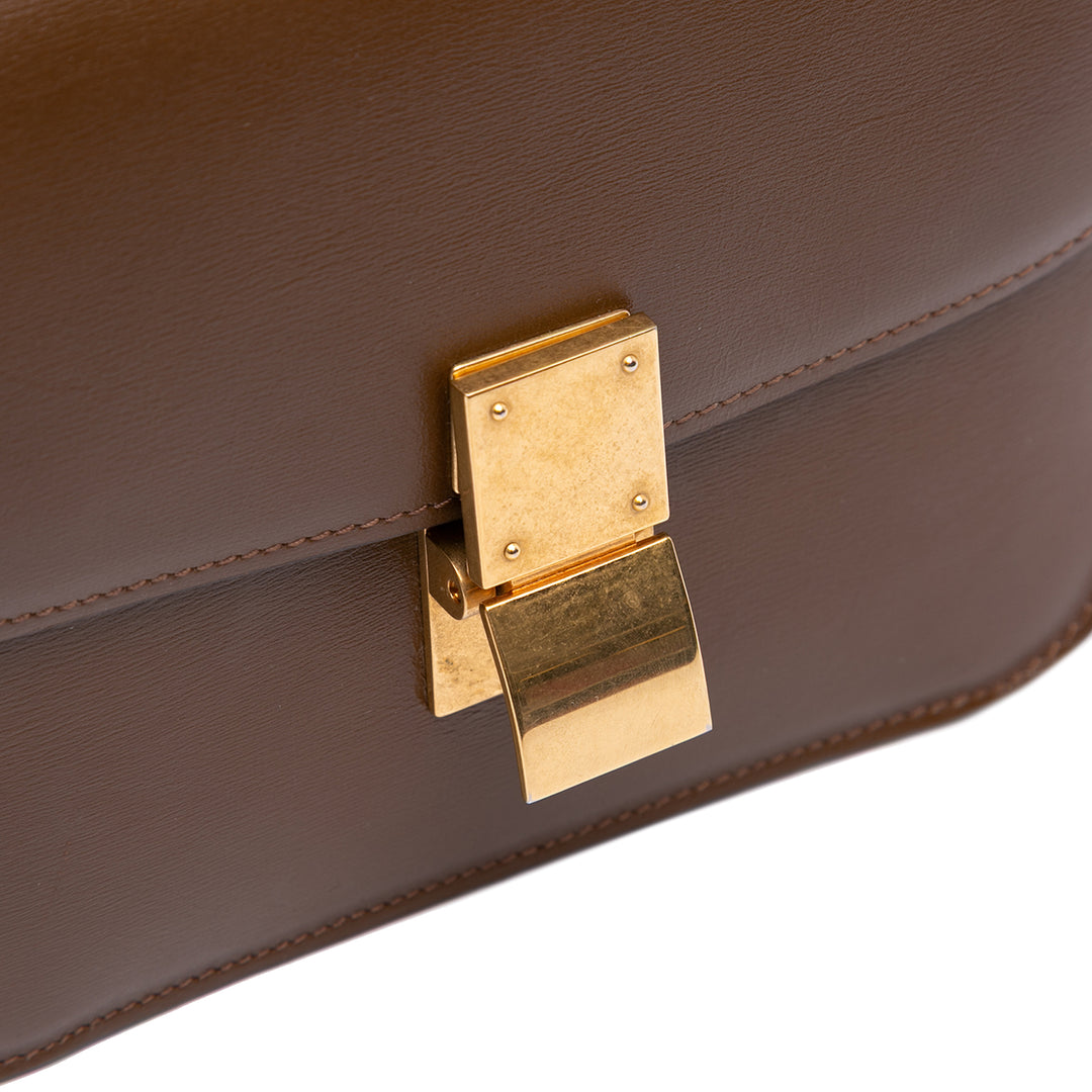 Teen Calfskin Classic Box Brown - Gaby Paris