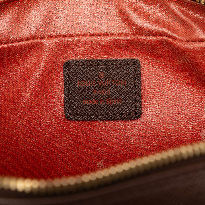 Trousse Toilette 25 Damier Ébène Marron