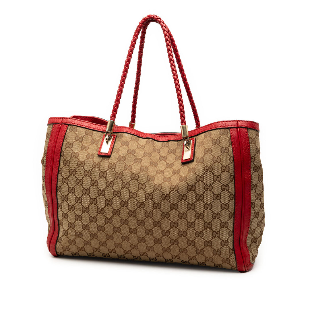 Gucci Medium GG Toile Bella Cabas