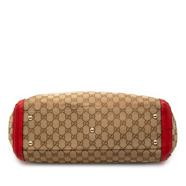 Gucci Medium GG Toile Bella Cabas