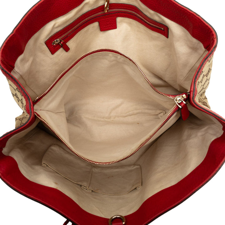 Gucci Medium GG Toile Bella Cabas