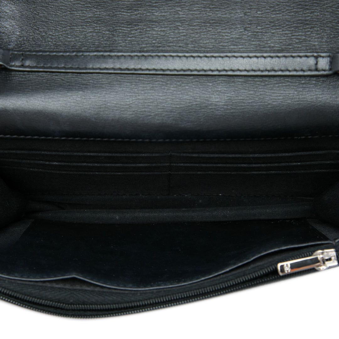 Matelassé Cocostellar Wallet on Chain Noir