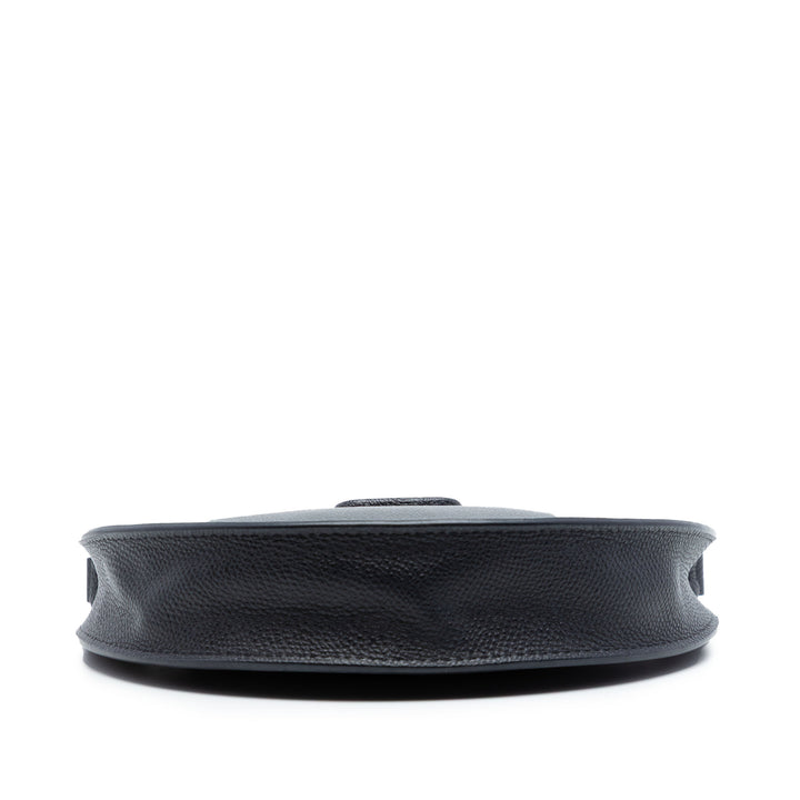 Valentino Grainy VLogo Hobo Mini Cuir de veau