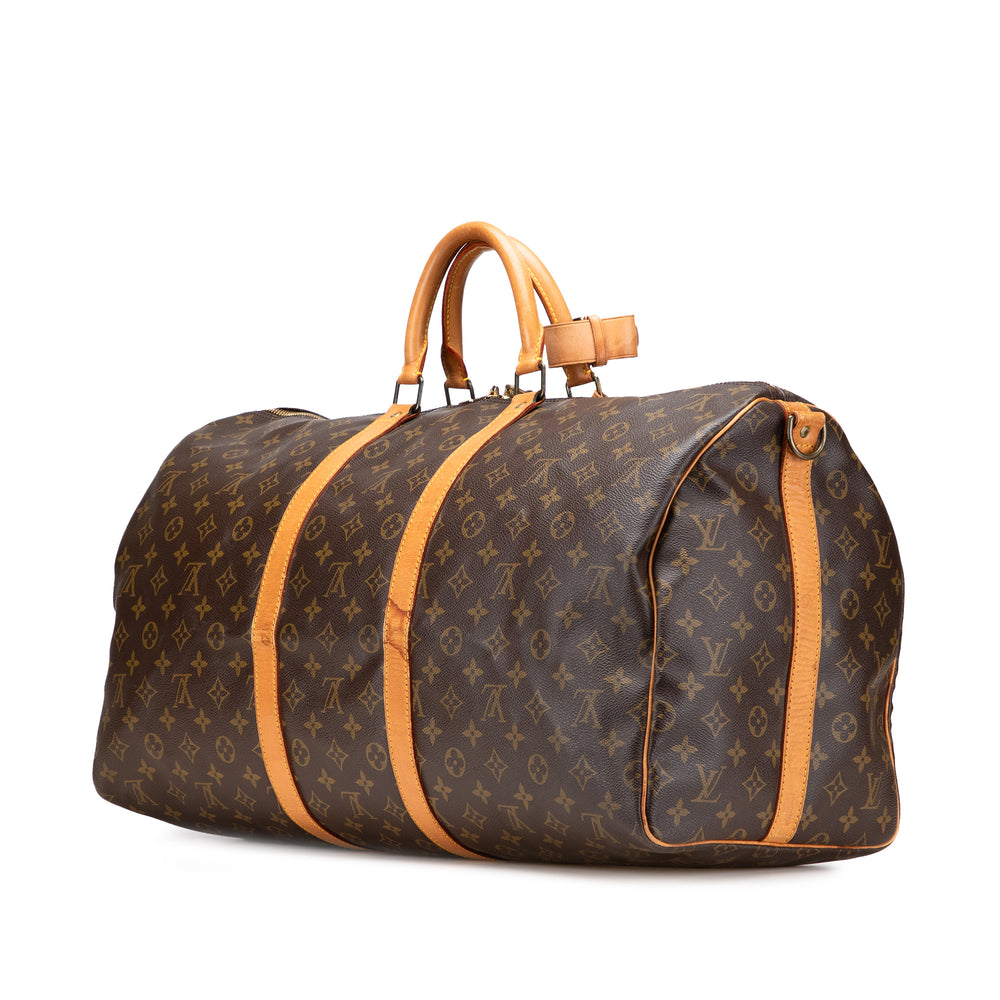 Monogram Keepall Bandouliere 55 Brown - Gaby Paris