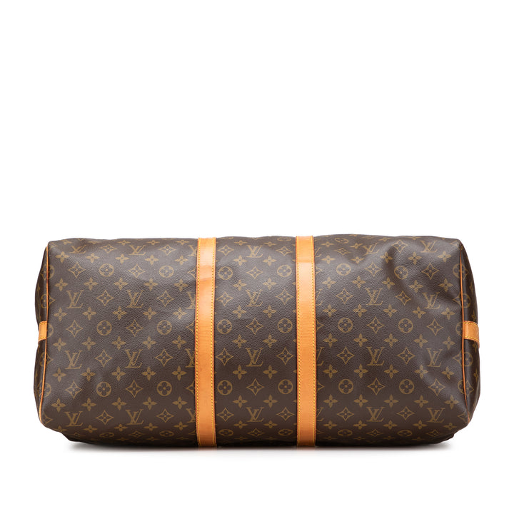Monogram Keepall Bandouliere 55 Brown - Gaby Paris