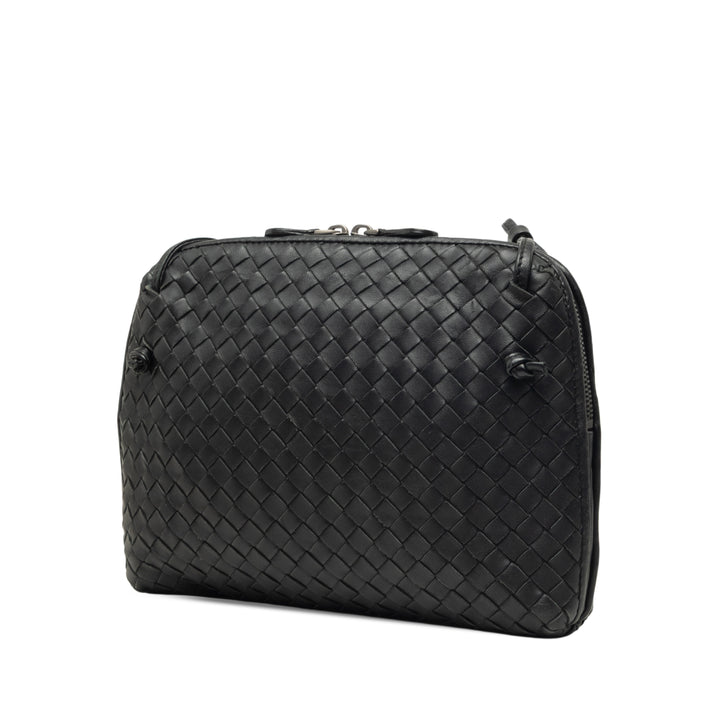 Intrecciato Nodini Sac nappa Noir
