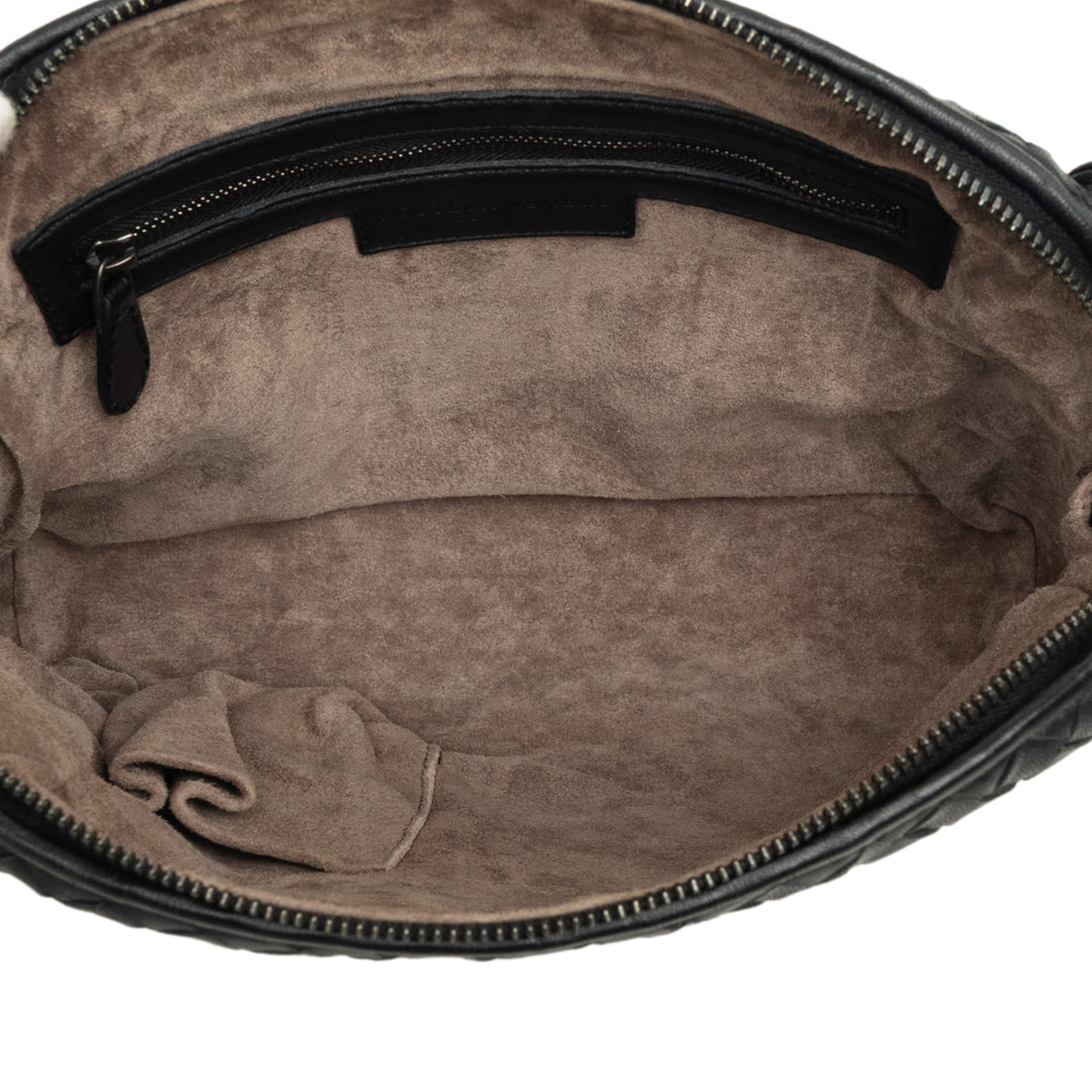 Intrecciato Nodini Sac nappa Noir