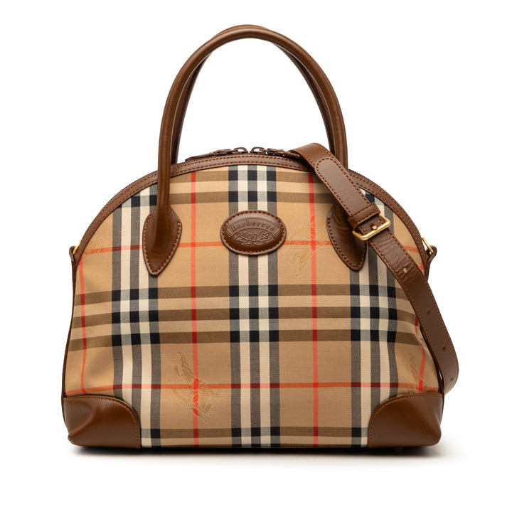 Haymarket Check Sac dôme Beige