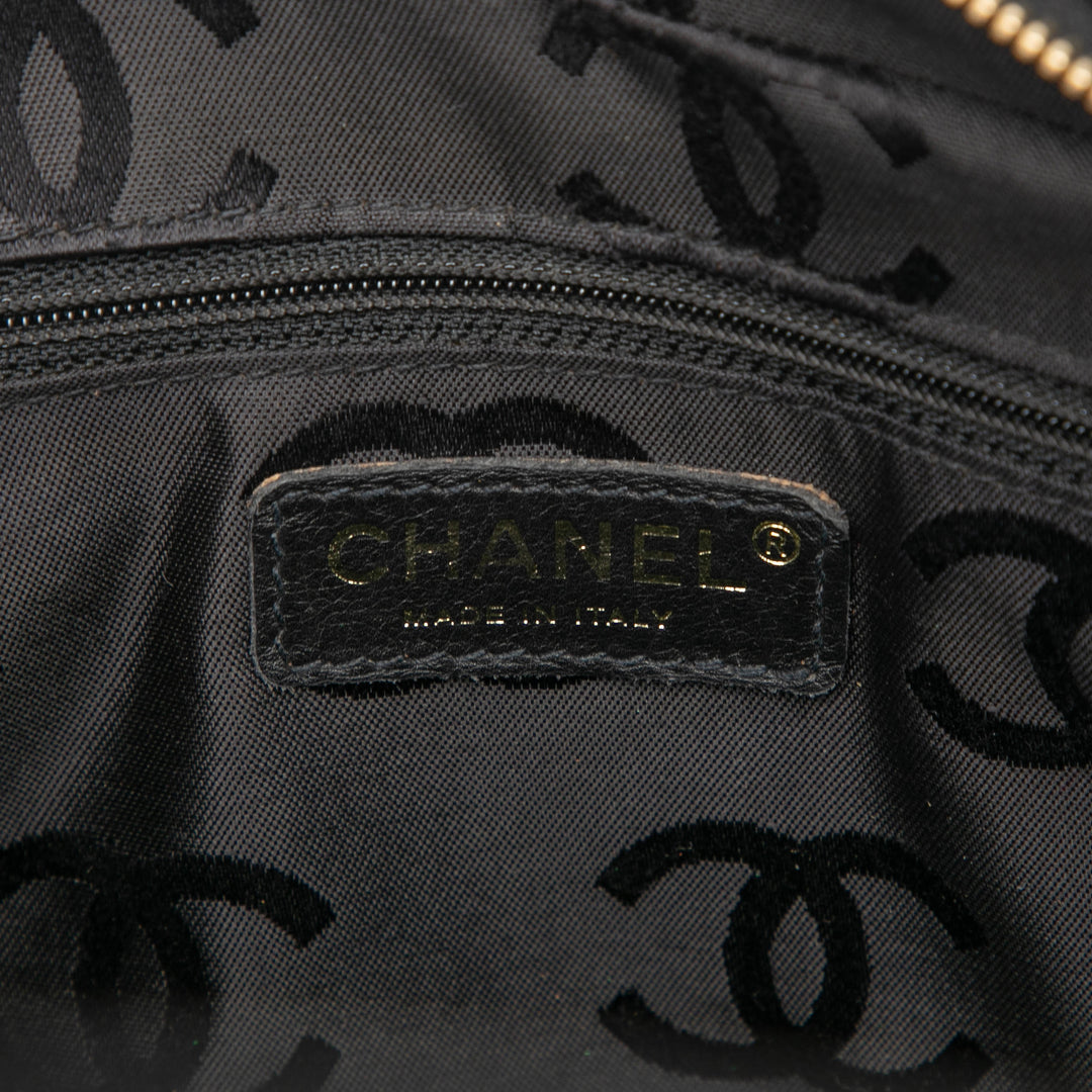 Chanel CC Matelassé Cuir de veau Wild Stitch Sac à main
