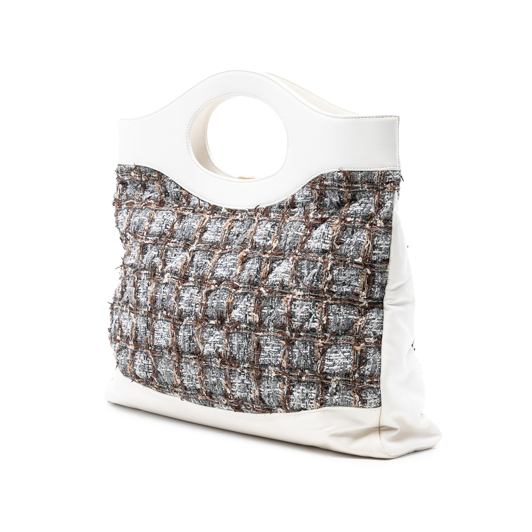 Chanel Large Tweed 31 Shopping Sac
