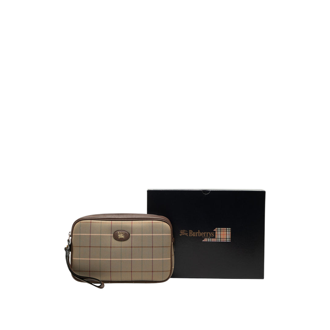 Vintage Check Pochette Marron