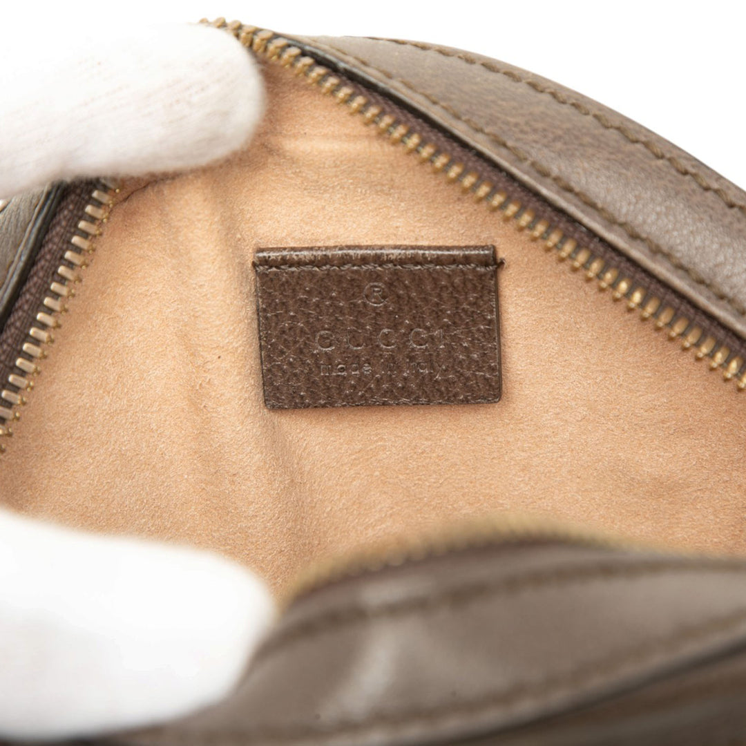 Gucci Sac bandoulière Web Ophidia Rond GG Supreme Mini Beige – vue 5 – GABY PARIS