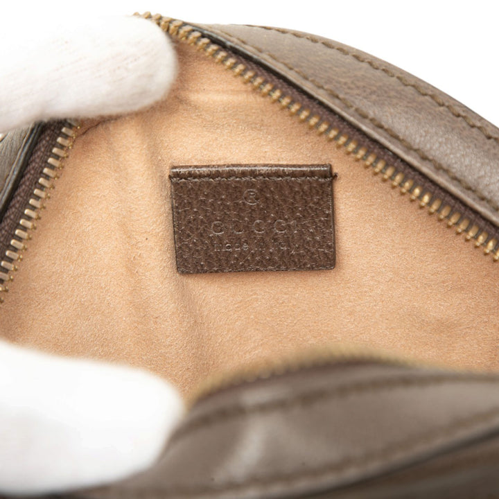 Gucci Sac bandoulière Web Ophidia Rond GG Supreme Mini Beige – vue 5 – GABY PARIS