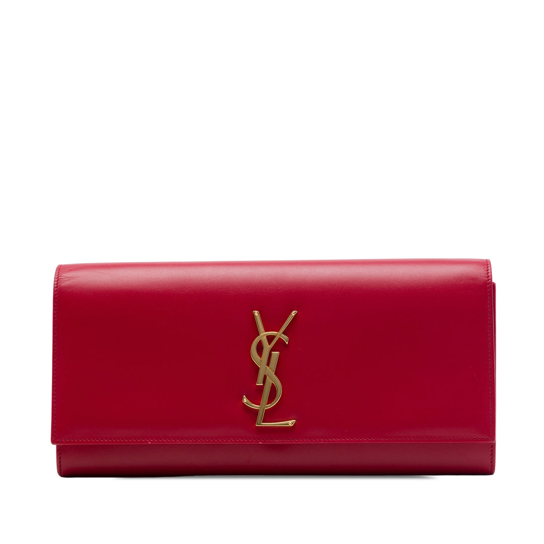 Saint Laurent Cassandre Pochette Rouge – vue principale – GABY PARIS