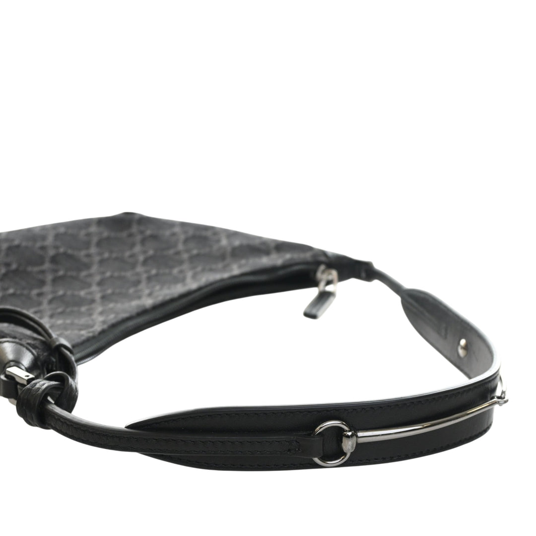 Gucci GG Horsebit Slim Hobo Petit Jean