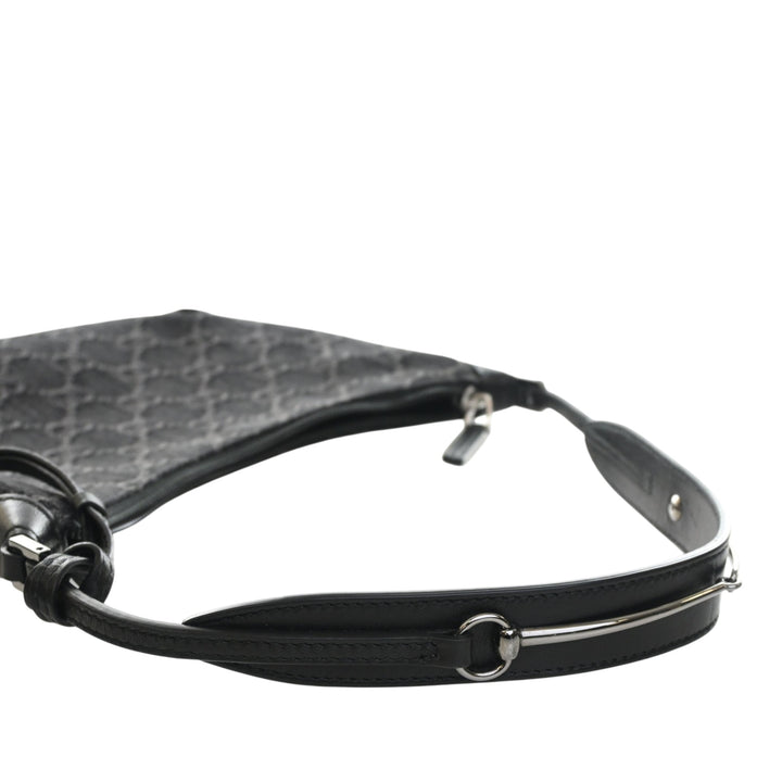 Gucci GG Horsebit Slim Hobo Petit Jean