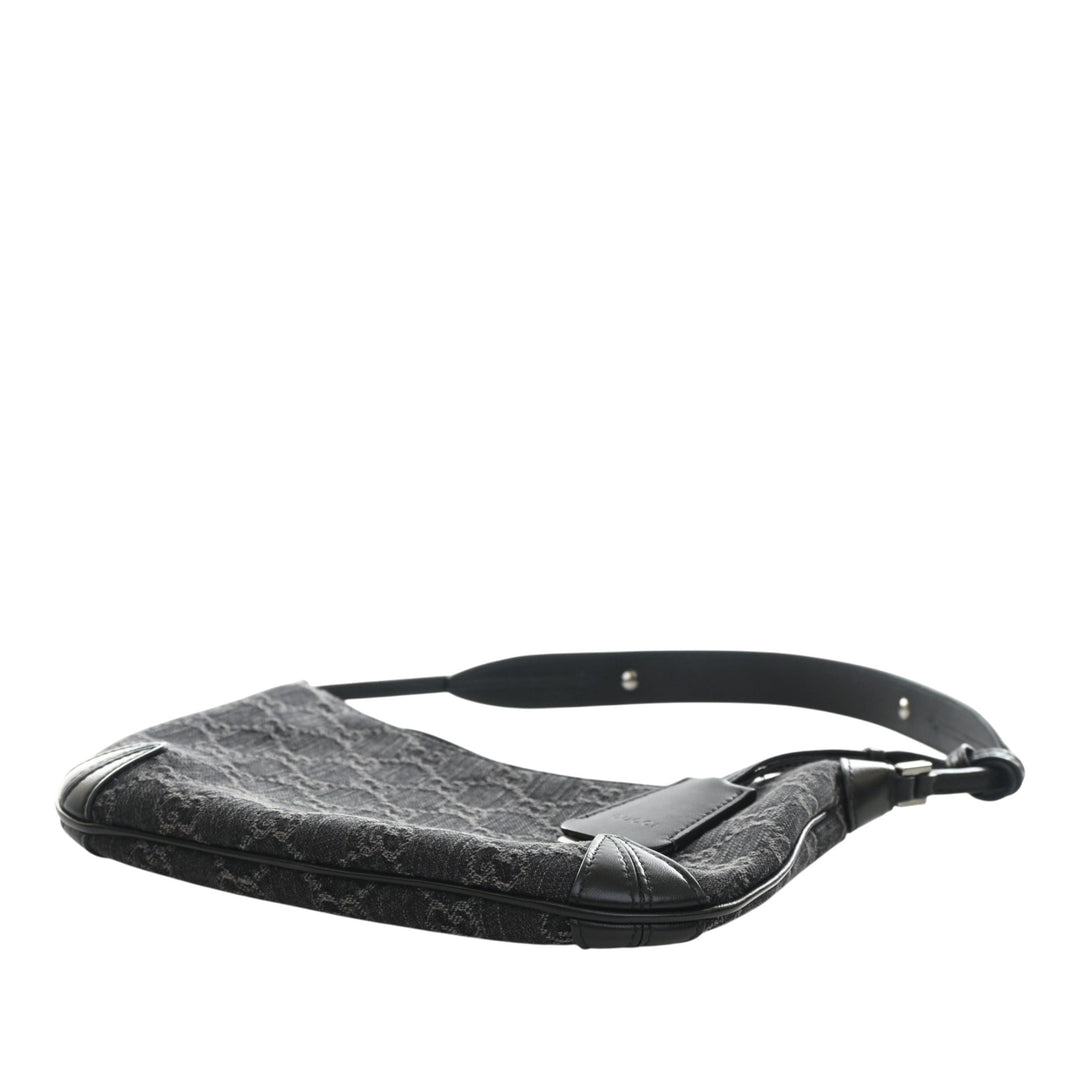 Gucci GG Horsebit Slim Hobo Petit Jean