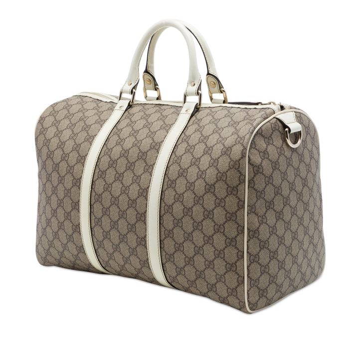 Gucci Sac à main Joy Boston GG Supreme Grand Blanc – vue 2 – GABY PARIS